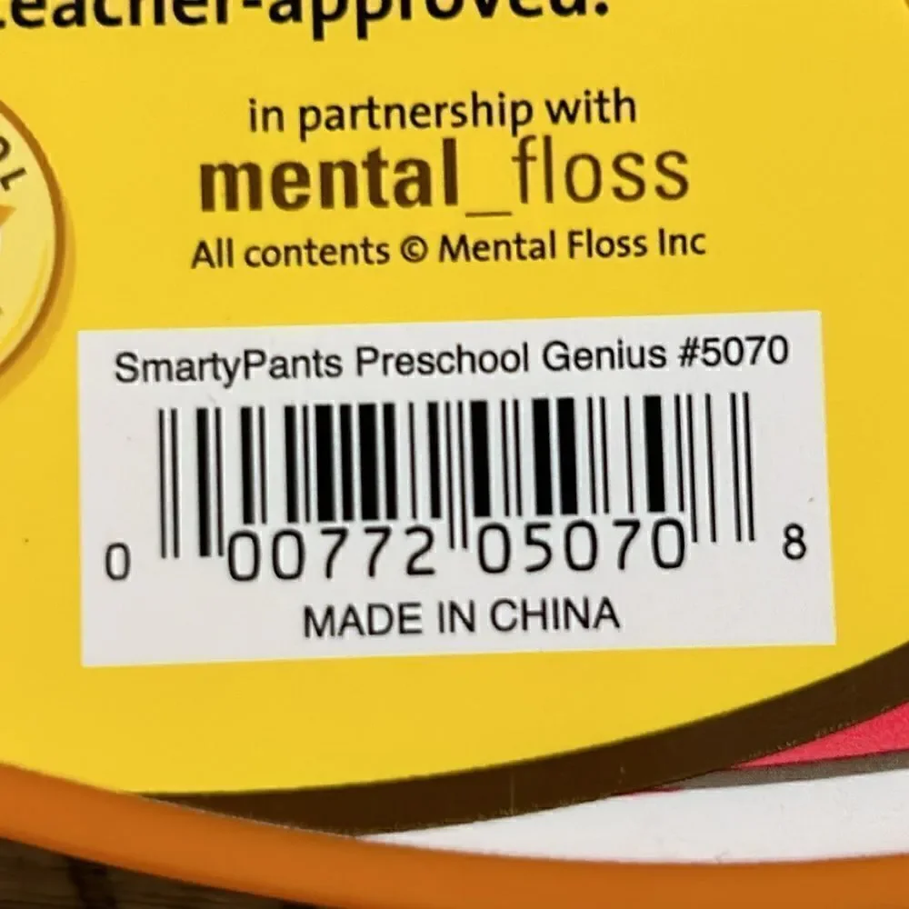 Smarty pants 👖 PreSchool 120 Brain 🧠 Building Cards 🃏 🧩?games